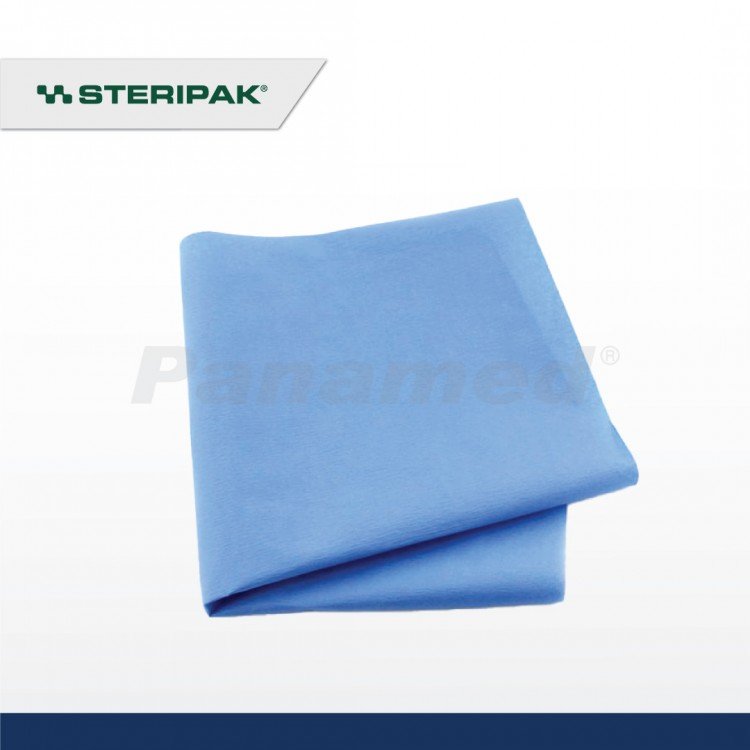 Steripak Crepe Paper Wrapping Sheets (Blue) 500s